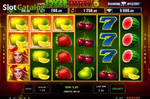 Скрин3. Joker Party 6 слот