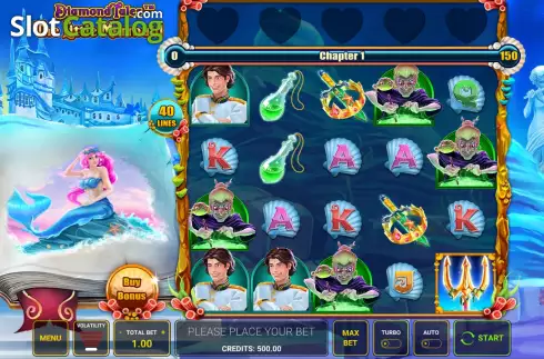 Скрин3. Diamond Tales: The Little Mermaid слот