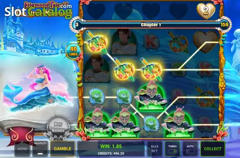 Скрин4. Diamond Tales: The Little Mermaid слот