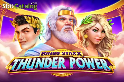 Bingo Staxx Thunder Power логотип