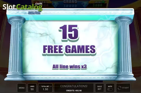 Скрин7. Bingo Staxx Thunder Power слот