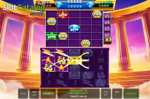 Скрин9. Bingo Staxx Thunder Power слот
