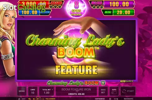 Скрин5. Charming Ladys Boom слот