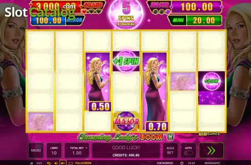 Скрин7. Charming Ladys Boom слот