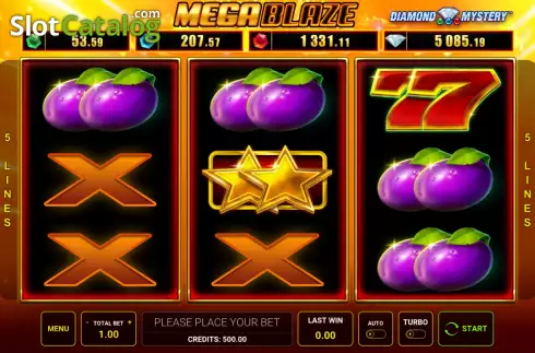 Скрин2. Mega Blaze слот