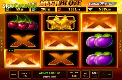 Скрин5. Mega Blaze слот