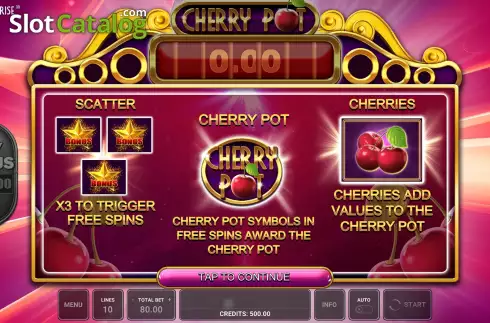 Скрин2. Cherry Surprise слот