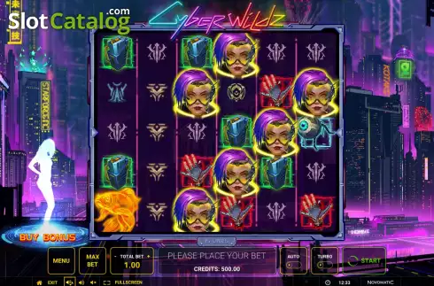 Скрин3. Cyber Wildz слот