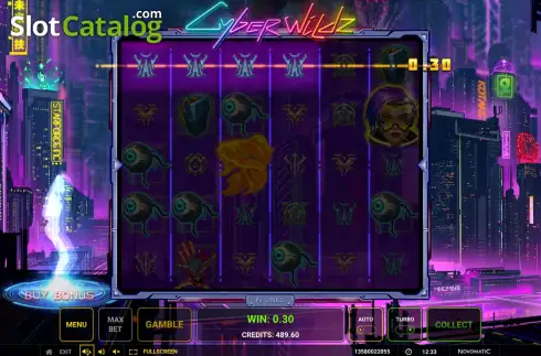 Скрин5. Cyber Wildz слот