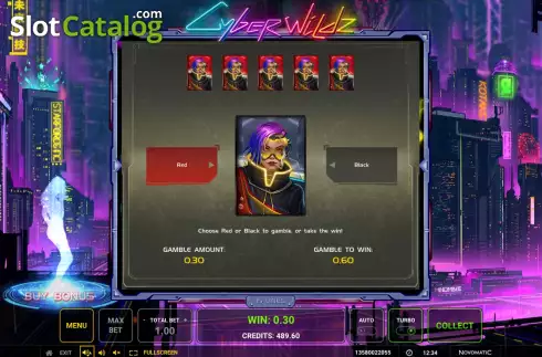 Скрин6. Cyber Wildz слот