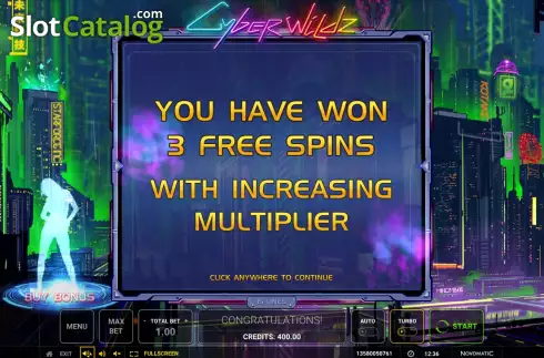 Скрин7. Cyber Wildz слот