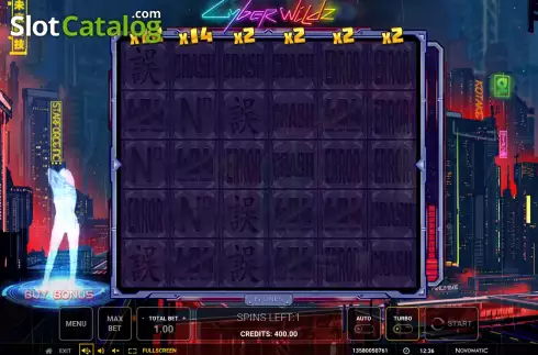 Скрин9. Cyber Wildz слот