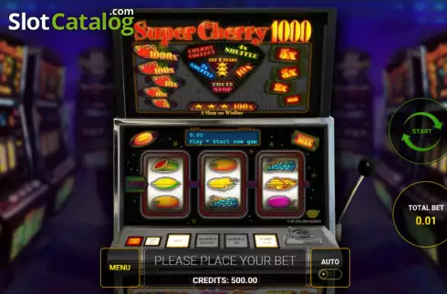 Скрин2. Super Cherry 1000 слот