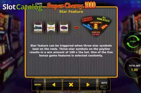 Скрин9. Super Cherry 1000 слот