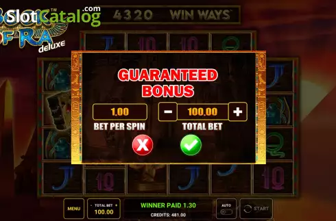 Скрин8. Book of Ra Deluxe Win Ways слот