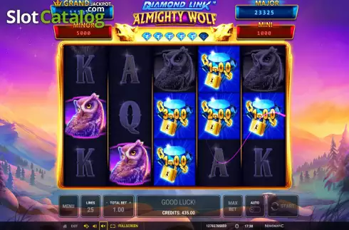 Скрин7. Diamond Link: Almighty Wolf слот
