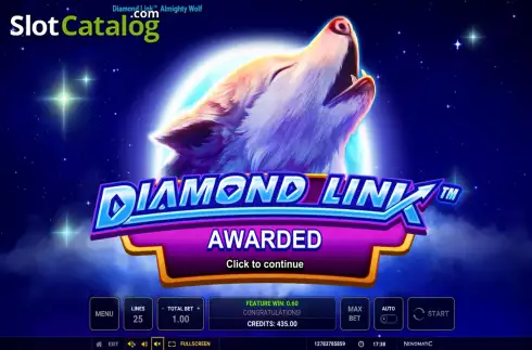 Скрин9. Diamond Link: Almighty Wolf слот