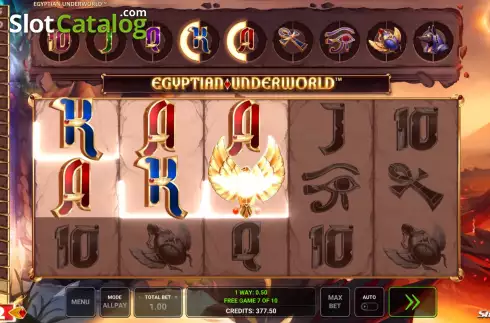 Скрин8. Egyptian Underworld слот