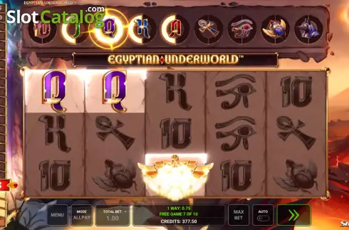 Скрин9. Egyptian Underworld слот