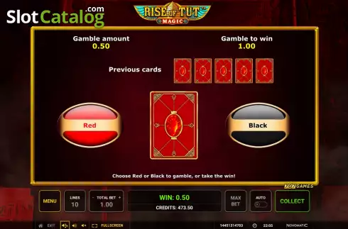 Скрин5. Rise of Tut Magic слот