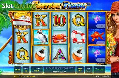 Скрин2. Fortune Fishing слот