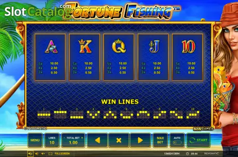 Скрин8. Fortune Fishing слот