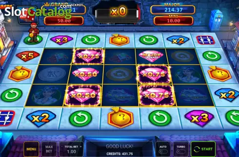 Скрин8. Diamond Link: Cops ‘n’ Robbers слот