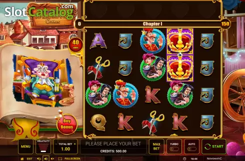 Скрин2. Diamond Tales: The Emperor’s New Clothes слот