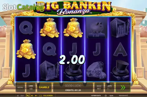 Скрин3. Big Bankin Bonanza слот