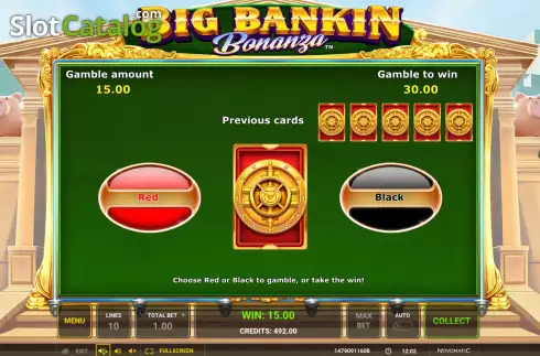 Скрин5. Big Bankin Bonanza слот
