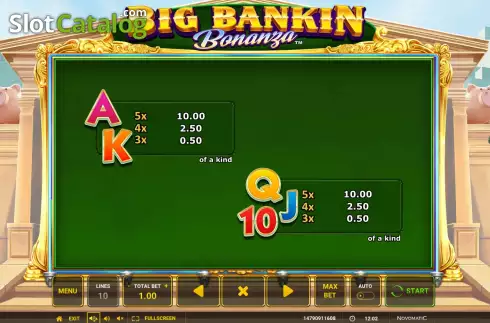 Скрин7. Big Bankin Bonanza слот