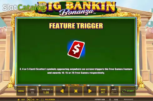 Скрин9. Big Bankin Bonanza слот