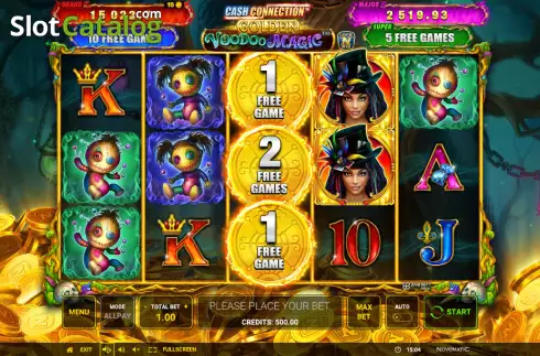 Скрин2. Cash Connection – Golden Voodoo Magic слот