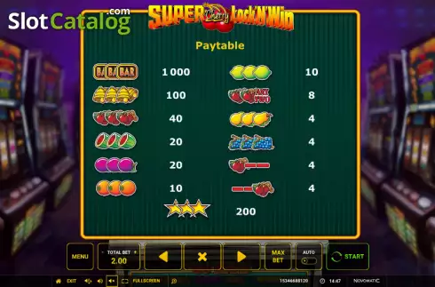Скрин4. Super Cherry Lock'N'Win слот
