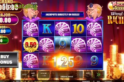 Скрин3. Piggy Prizes Wand of Riches слот