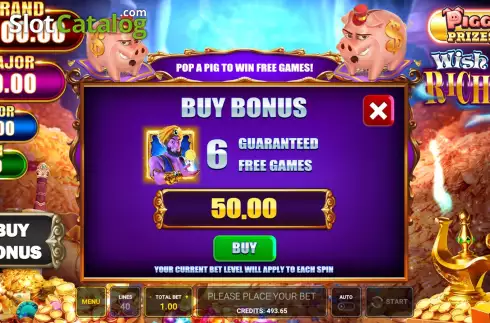 Скрин6. Piggy Prizes Wish of Riches слот