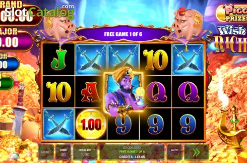 Скрин9. Piggy Prizes Wish of Riches слот