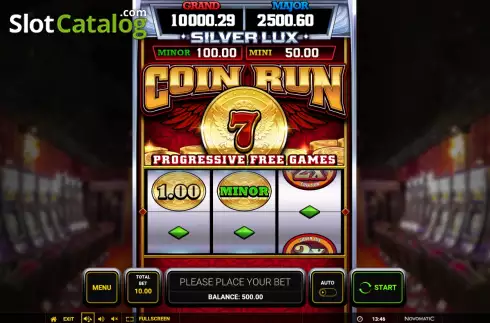 Скрин2. Silver Lux: Coin Run слот