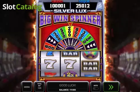 Скрин2. Silver Lux – Big Win Spinner слот