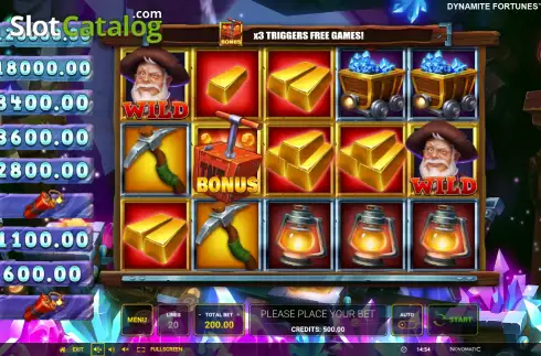 Скрин2. Dynamite Fortunes слот