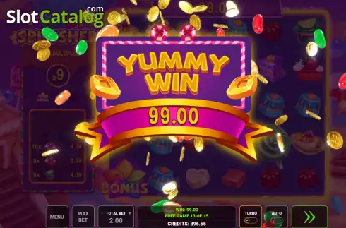 Скрин3. Candy Splasher слот