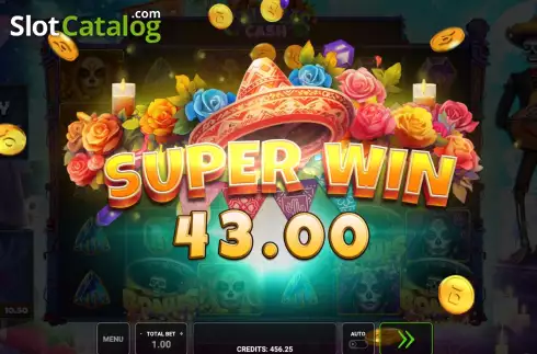 Скрин3. Calacas Cash слот