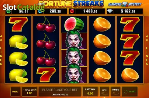 Скрин2. Diamond Mystery Fortune Streaks слот