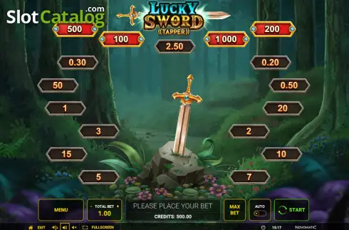 Скрин2. Lucky Sword слот
