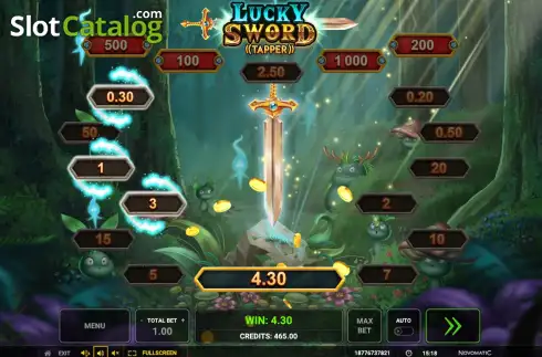 Скрин3. Lucky Sword слот
