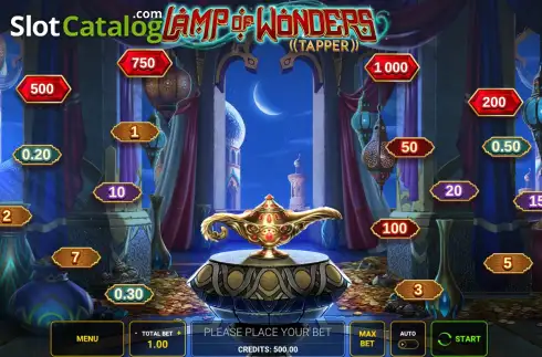 Скрин2. Lamp of Wonders слот