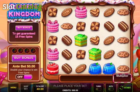 Скрин2. Dessert Kingdom слот
