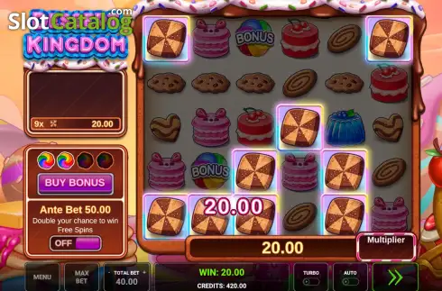 Скрин3. Dessert Kingdom слот