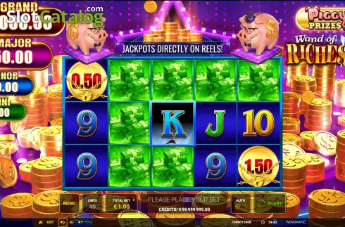 Скрин2. Piggy Prizes: Wand of Riches 2 слот