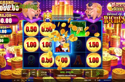Скрин5. Piggy Prizes: Wand of Riches 2 слот